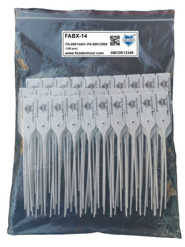 SECURITY BARCODE TAGS – Pack of 100 Pcs